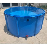 2000L Aquarium Round Folding Fish Tank with PVC holder and 600D Poly Fabric