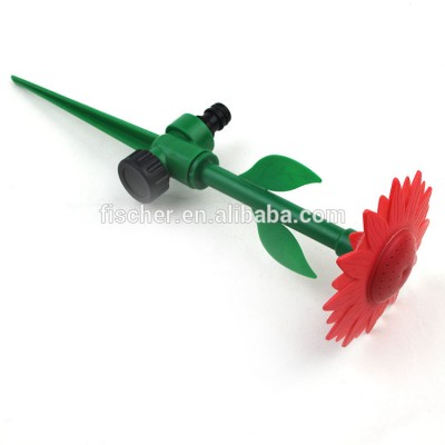 Garden agricultural Flower Irrigation Sprinkler with plastic spike